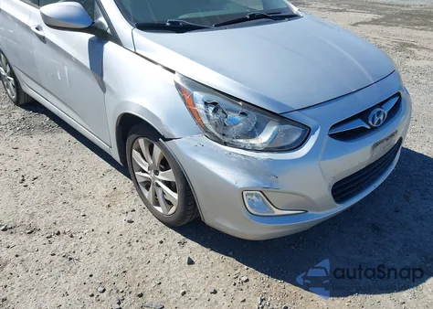 2012 Hyundai Accent Gls z USA, uszkodzony, nr VIN KMHCU4AE5CU108674